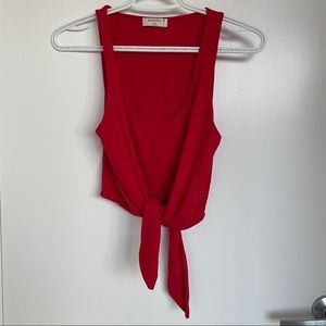 Aritzia Babaton Tie Up Top